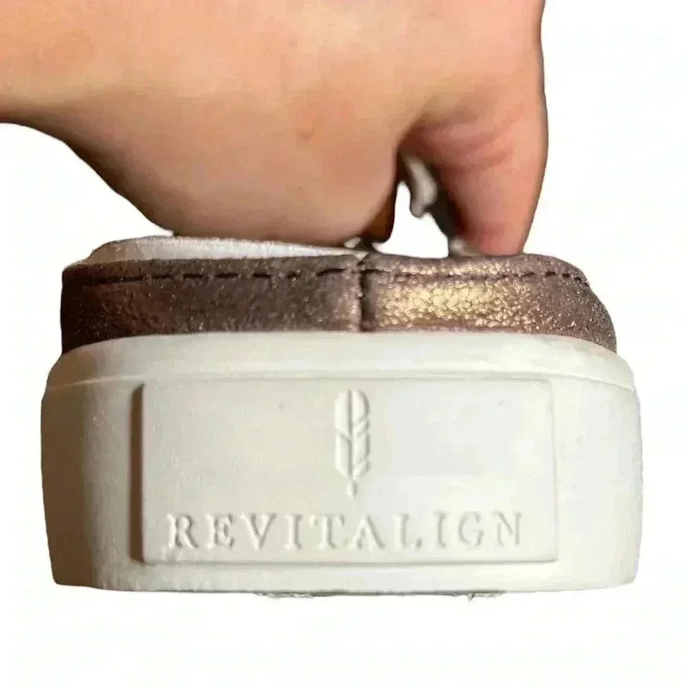 New Revitalign Metallic Mocha Sneaker Mule 9.5 - Picture 7 of 10